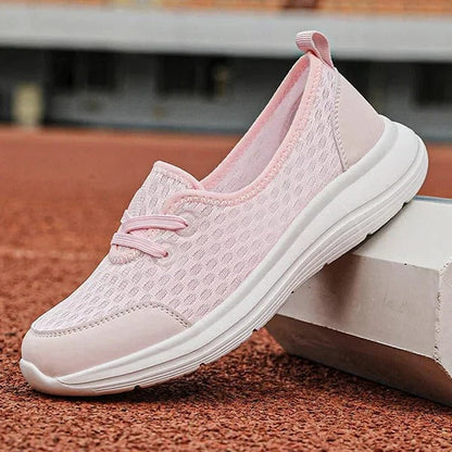 Women's Mesh Orthopedic Shoes with Memory Foam Cushioning and Arch Support