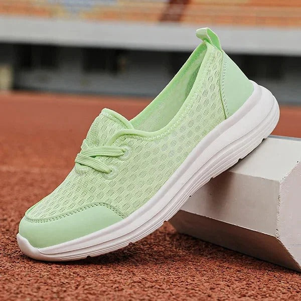 Women's Mesh Orthopedic Shoes with Memory Foam Cushioning and Arch Support