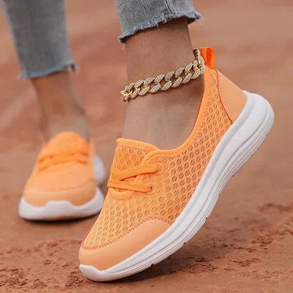 Women's Mesh Orthopedic Shoes with Memory Foam Cushioning and Arch Support