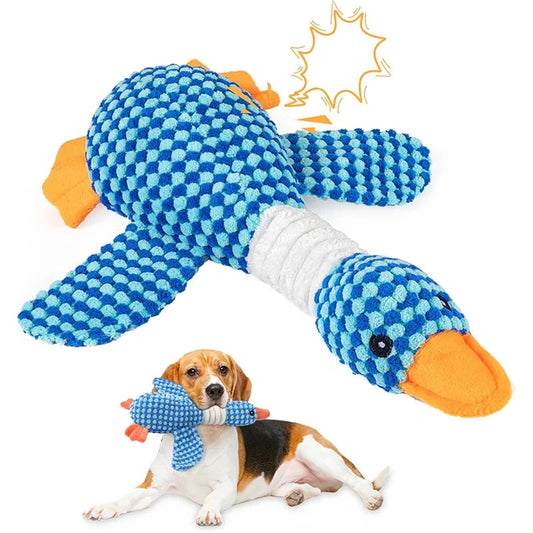 Plush Dog Chew Toy with Squeaker