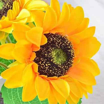 Sunflower Lamp Decorative LED Night Light for Bedroom and Living Room