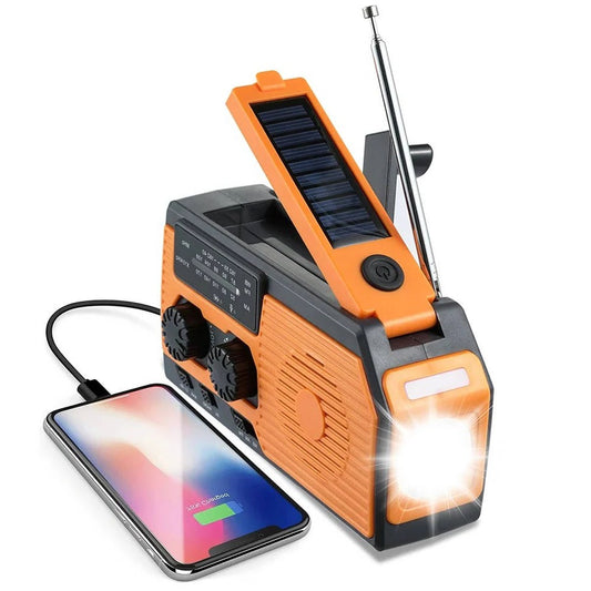 Solar Hand Crank Emergency Radio