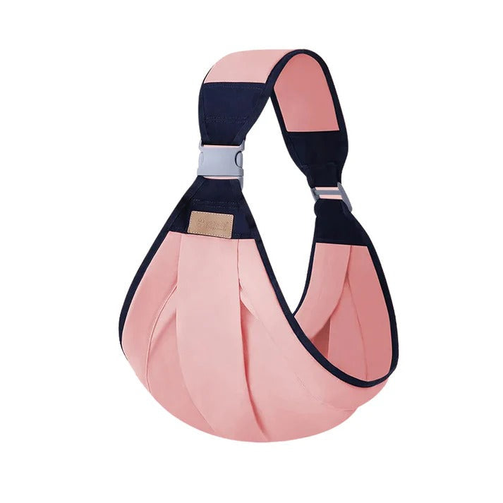 Wrap Carrier for Newborns and Toddlers with Front and Hip Positions, 44lb Capacity