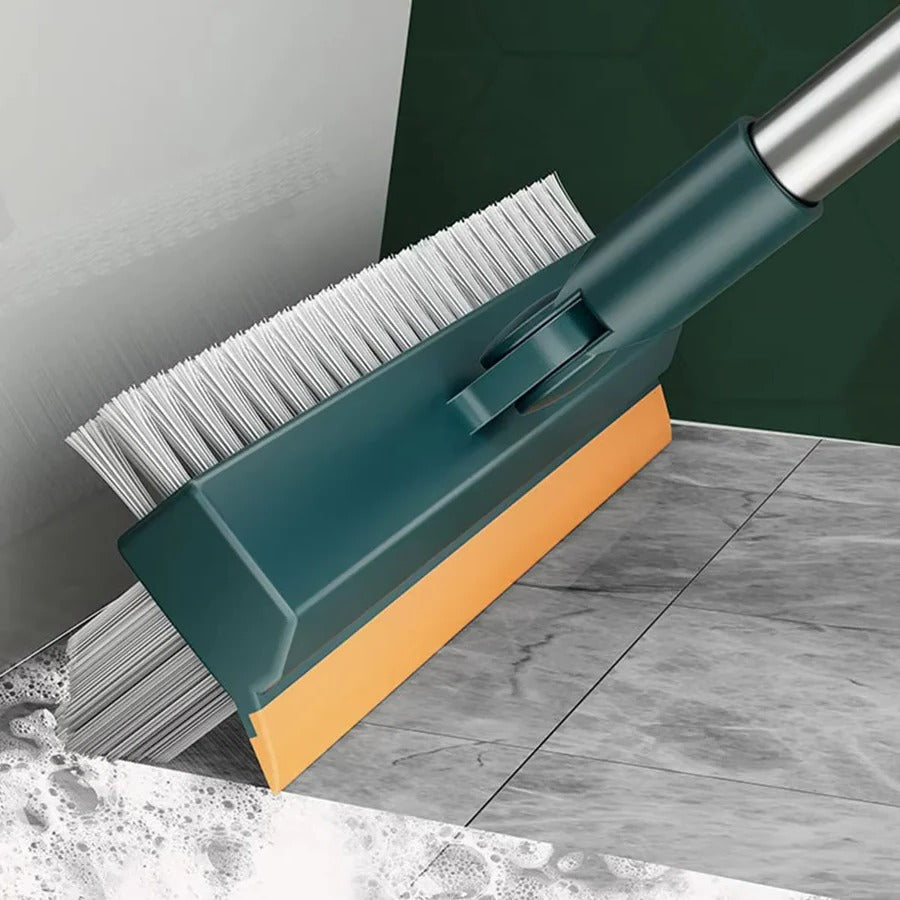 Long Handle Floor Scrub Brush with Stiff Bristles