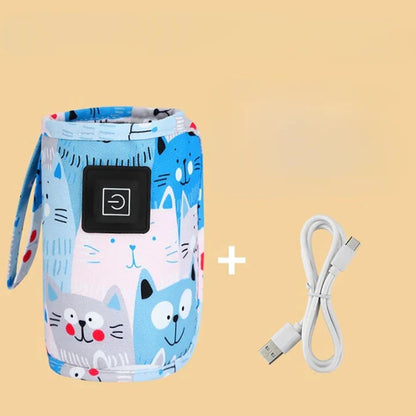On-the-Go Baby Bottle Warmer with USB Power