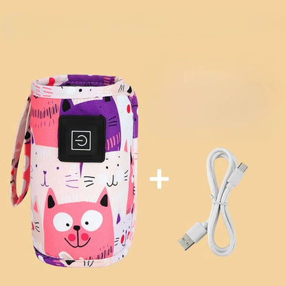 On-the-Go Baby Bottle Warmer with USB Power