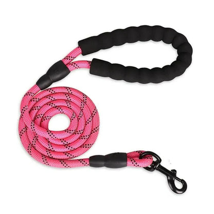 Reflective Dog Leash with Comfortable Padded Handle