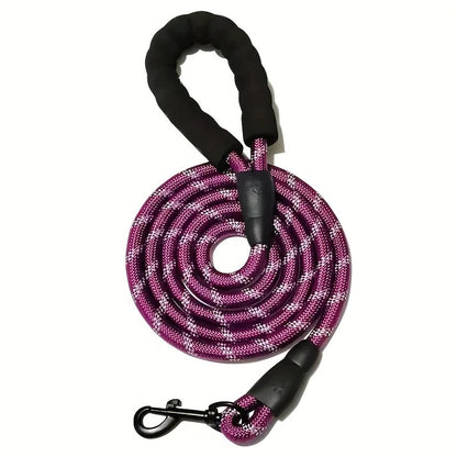 Reflective Dog Leash with Comfortable Padded Handle