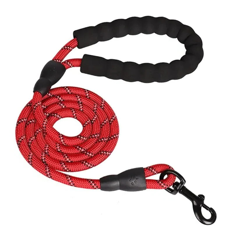 Reflective Dog Leash with Comfortable Padded Handle
