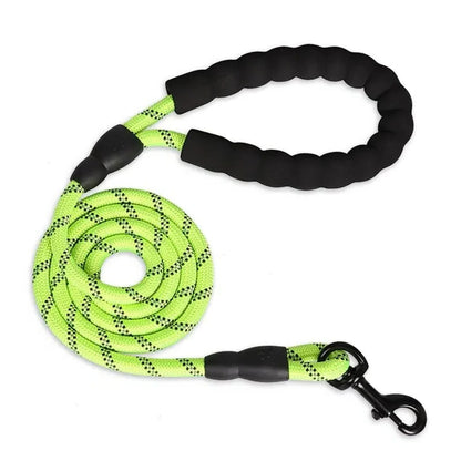 Reflective Dog Leash with Comfortable Padded Handle