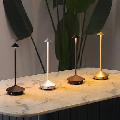 LumiGlow Wireless LED Table Lamp Sleek & Modern Design