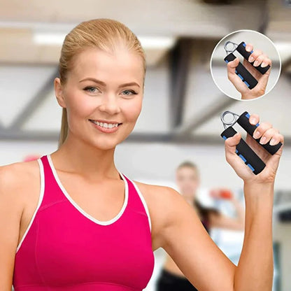 Adjustable Hand Grip Exerciser for Strength and Stress Relief