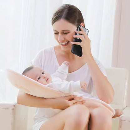 Baby Feeding Support Pillow – Contoured Comfort Design