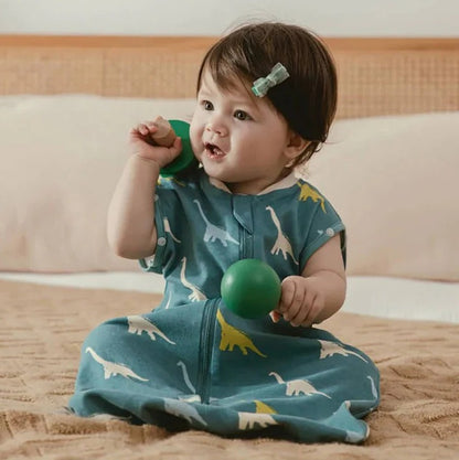 Breathable Newborn Sleeping Bag with Dual Zipper