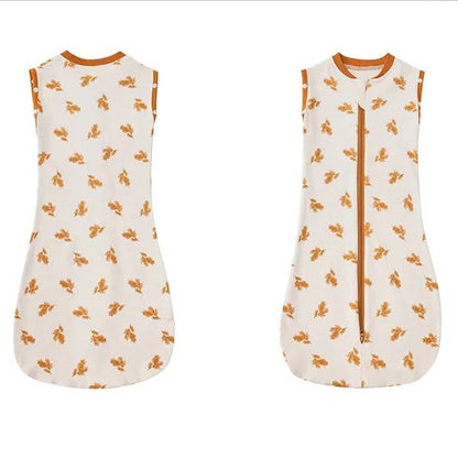 Breathable Newborn Sleeping Bag with Dual Zipper