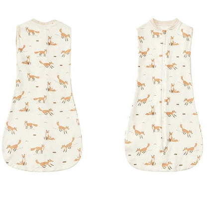 Breathable Newborn Sleeping Bag with Dual Zipper