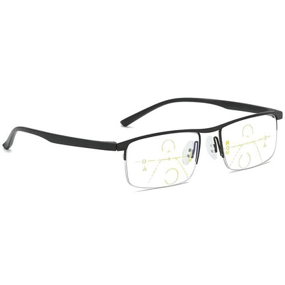 Smart Progressive Reading Glasses with Blue Light & UV Protection