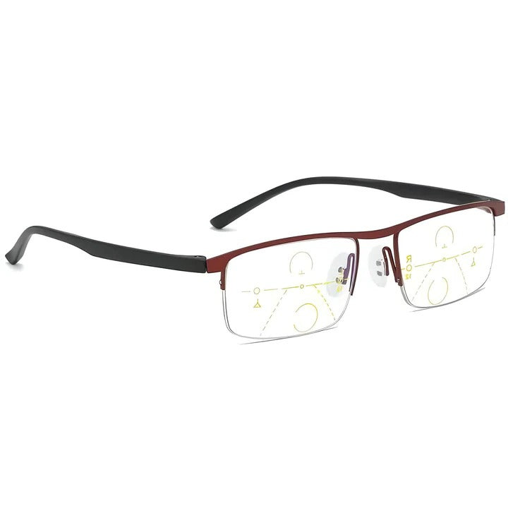 Smart Progressive Reading Glasses with Blue Light & UV Protection