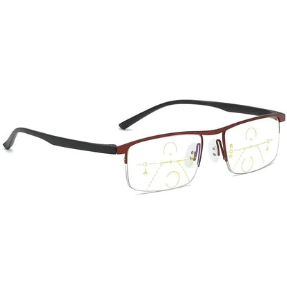 Smart Progressive Reading Glasses with Blue Light & UV Protection