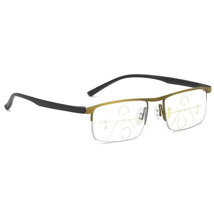 Smart Progressive Reading Glasses with Blue Light & UV Protection