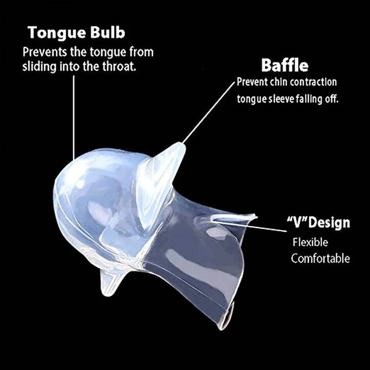 Silicone Tongue Positioning Device for Nighttime Comfort