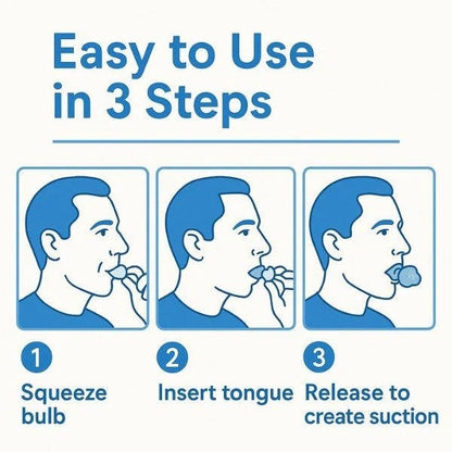 Silicone Tongue Positioning Device for Nighttime Comfort