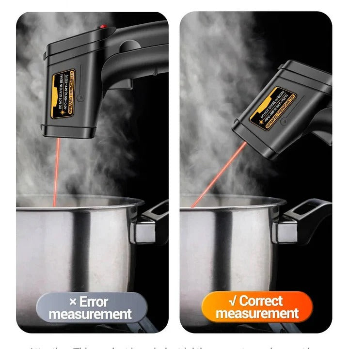 Digital Infrared Thermometer with Laser Targeting