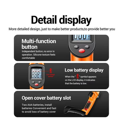 Digital Infrared Thermometer with Laser Targeting