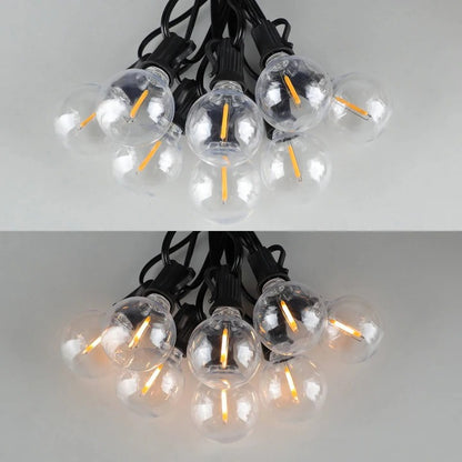 Outdoor LED Bulb String Lights for Home and Events