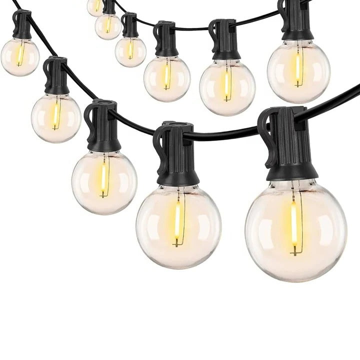Outdoor LED Bulb String Lights for Home and Events