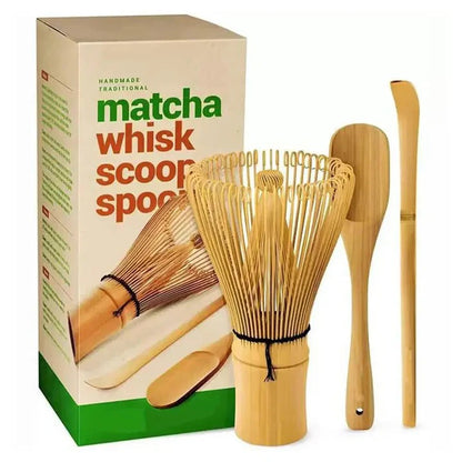 Complete Matcha Tea Set of 3 for Authentic Preparation