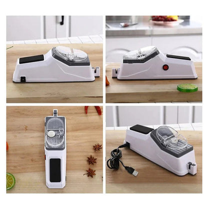 Rechargeable Electric Knife Sharpener for Kitchen Use