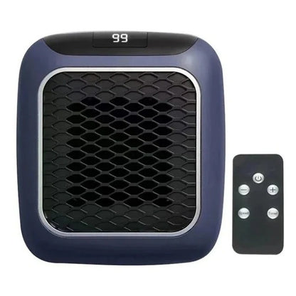 Mini Electric Wall Heater, 800W Plug-In Portable Design