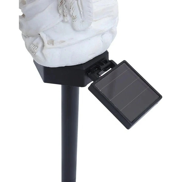 Decorative Solar Angel Garden Lamp with LED Illumination