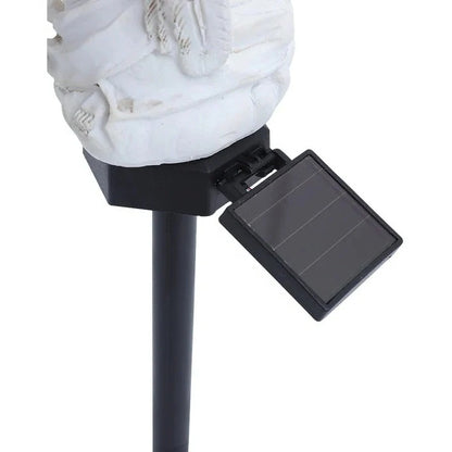 Decorative Solar Angel Garden Lamp with LED Illumination