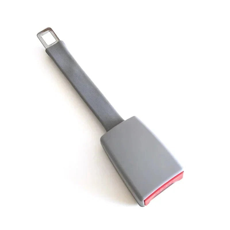 Seat Belt Extension with 11-Inch Rigid Stem for Upright Buckle Positioning