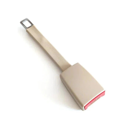Seat Belt Extension with 11-Inch Rigid Stem for Upright Buckle Positioning