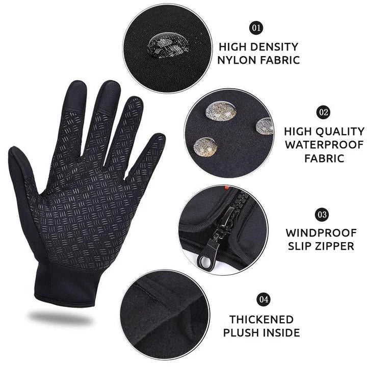 Unisex Heated Thermal Gloves for Winter Outdoor Activities