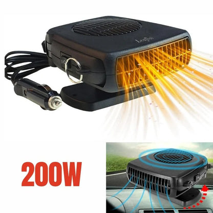 Portable 12V 150W/300W Ceramic Car Heater and Defroster