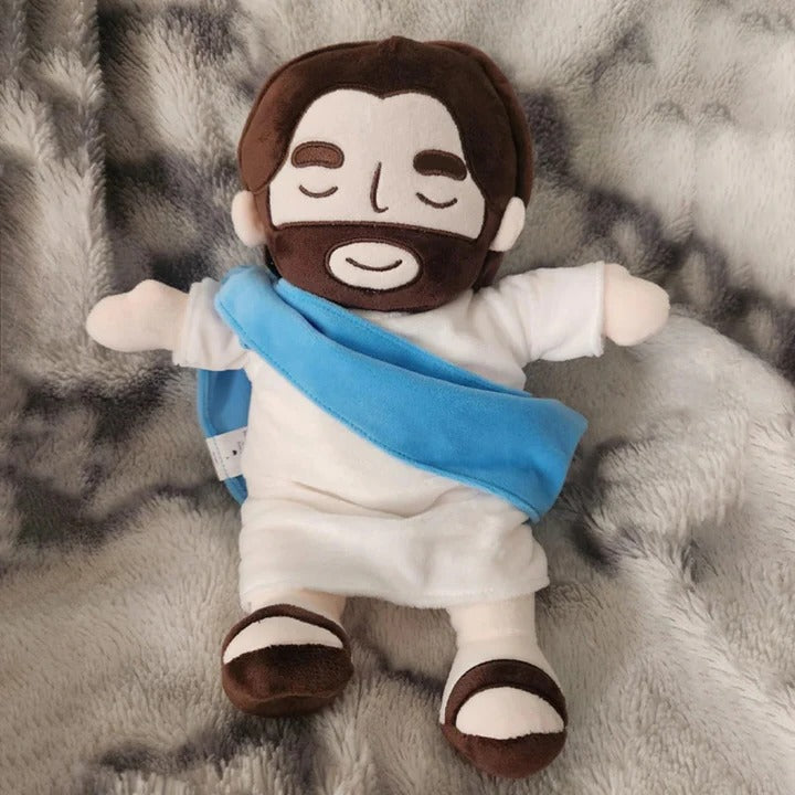 Jesus Plush Comfort Doll – Calming Rhythmic Breathing Toy