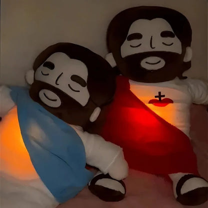 Jesus Plush Comfort Doll – Calming Rhythmic Breathing Toy