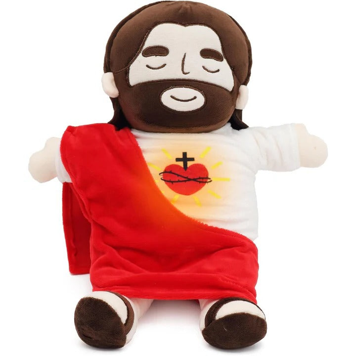 Jesus Plush Comfort Doll – Calming Rhythmic Breathing Toy