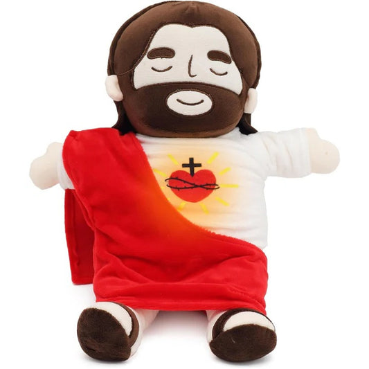 Jesus Plush Comfort Doll – Calming Rhythmic Breathing Toy