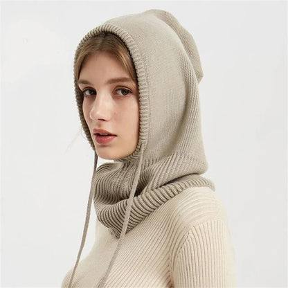 Classic Cashmere Knit Beanie for Cold Weather Wear