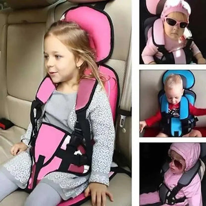 Portable Child Car Cushion Seat for Secure and Comfy Travel Support