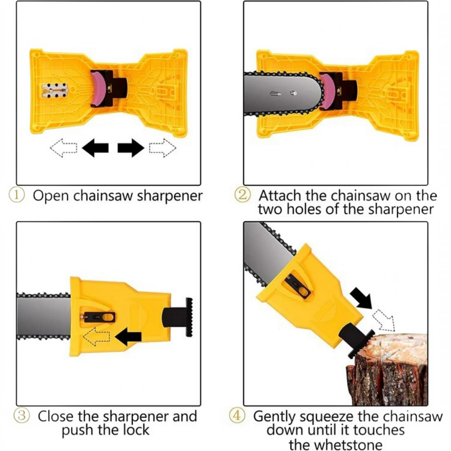 Chainsaw Sharpening Tool, Portable Blade Maintenance Kit