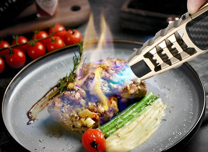 Adjustable Flame Torch Lighter – Blue Flame for Kitchen & Outdoor Use