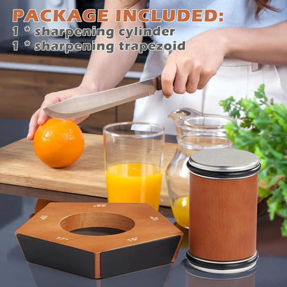Rolling Knife Sharpener – Diamond Manual Tool for Precision Edges