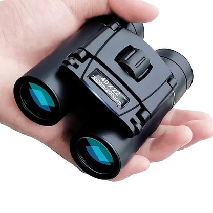 Compact 40x22 Folding Binoculars – High-Power Outdoor Zoom