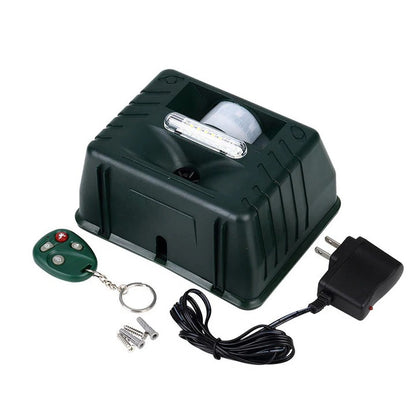 Ultrasonic Bird Deterrent – Solar-Powered Outdoor Device for Woodpeckers